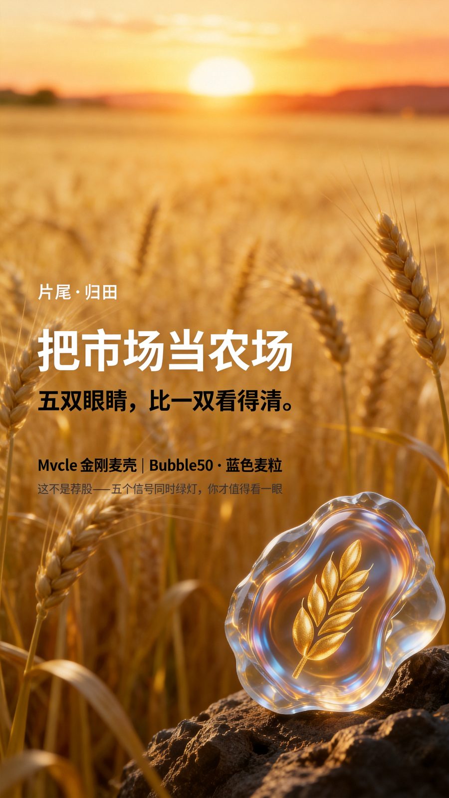 归田 · 把市场当农场